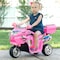 Toy Time Ride-On Motorcycle- 6V Battery Powered Pink Toy Trike- 3 Wheeled Motorized Bike 514011GUH - alternate 1